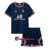 Virallinen Fanipaita + Shortsit Paris Saint-Germain Kotipelipaita 2021-22 - Lasten